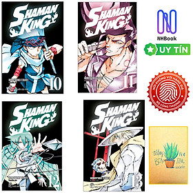 Combo Shaman King Tập 10-13 ( Tặng sổ tay xương rồng )