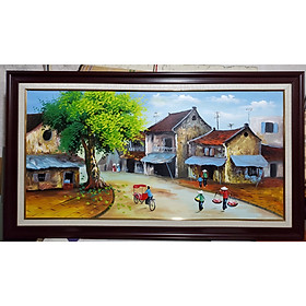 Mua TRANH VẼ SƠN DẦU - PHỐ CỔ HÀ NỘI