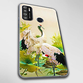 Ốp lưng dành cho Vsmart Live 4 mẫu Chim hạc