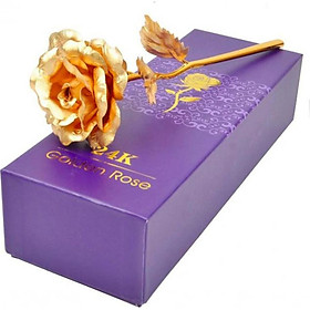 Hoa Hồng mạ vàng 24K Ancarat