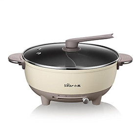 Nồi Lẩu Uyên Ương 6L Bear DHG-B60R6 hai ngăn nấu lẩu tiện dụng - hàng chính hãng