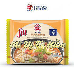 Hình ảnh Mì ăn liền Jin Vị Bò Hầm Ottogi 70g