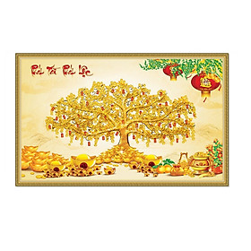 Mua Tranh dán tường phong thủy Cây Tài Lộc trang trí nhà NewTM-0155K
