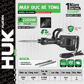 Mua MÁY ĐỤC BÊ TÔNG 2200W G3-HUK65 HUKAN -HÀNG CHÍNH HÃNG