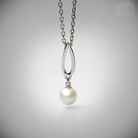 Hoàng Gia Pearl Dây chuyền ngọc trai Freshwater size ngọc 6-7mm chất liệu Bạc Quý Kim N0166B0F11W032001K000