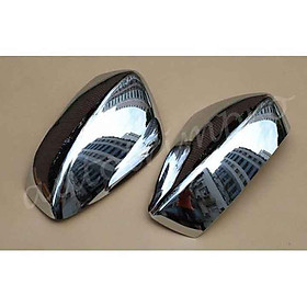 Ốp Trang Trí Gương Chiếu Hậu Mạ Crom Cho Xe - Mazda 2