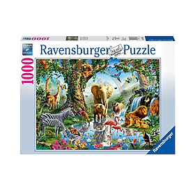 Xếp hình puzzle Adventures in the Jungle 1000 mảnh RAVENSBURGER 198375