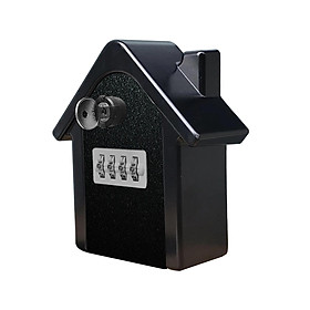 Waterproof Wall Mounted Password Box Storage Box Lock Box for Contractors Outside