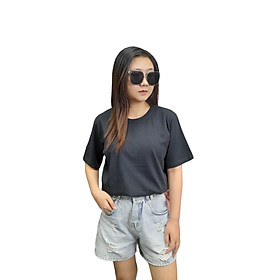 Áo Thun Nữ Blueming M103 - co giãn 4 chiều - Cotton 100% - Phong Cách Cá Tính