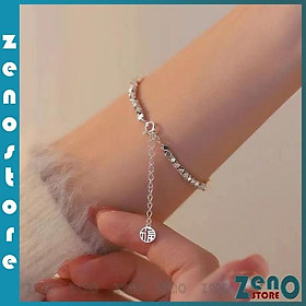 Vòng tay chuỗi hạt ZenO LT08, lắc tay nữ phong cách Hàn Quốc dành cho nữ