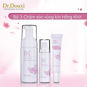 Bộ 3 Sản Phẩm Chăm Sóc Vùng Kín Phụ Nữ Dr.Douxi- Dung Dịch Vệ Sinh + Kem Dưỡng Hồng Và Se Khít Vùng Kín + Xịt Phụ Khoa Dr.Douxi