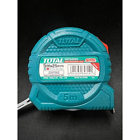 THƯỚC KÉO THÉP NỀN VÀNG 5X25MM TMT34525 TOTAL -HÀNG CHÍNH HÃNG