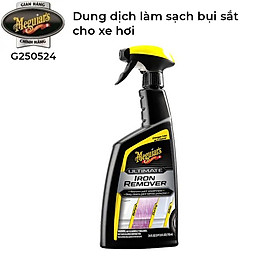 Chai làm sạch bụi sắt( mạt sắt) cho xe hơi, Meguiar's Ultimate Iron Remover , 24oz/710m, G250524