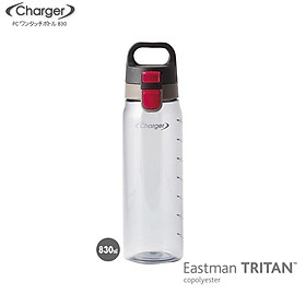 Bình nước Tritan Charger 830ml - hàng nội địa Nhật Bản