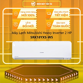 Mua Máy lạnh MITSUBISHI HEAVY Inverter 2HP SRK18YXS-W5 - Hàng chính hãng - Chỉ giao HCM