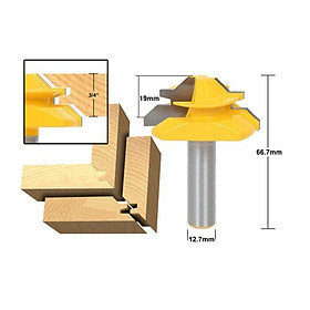 Mua Mũi Ghép Góc Vàng 1/2*1-3/8 - Mũi chuyên dụng cho các sản phẩm cắt sâu  không bám gỗ giúp đẩy mũi khoan nhẹ nhàng
