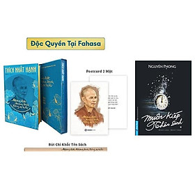 Hình ảnh Combo Sách Không Diệt Không Sinh Đừng Sợ Hãi - Bìa Cứng - Phiên Bản Đặc Biệt - Tặng Kèm Postcard + Bút Chì Khắc Tên Sách (Độc Quyền Tại Fahasa) + Muôn Kiếp Nhân Sinh - Many Times, Many Lives (Bộ 2 Cuốn)