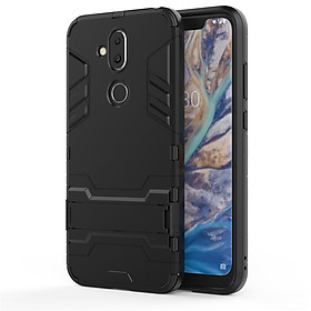 Ốp Lưng Cho Nokia 8.1 X7 iRON - MAN Nhựa PC Cứng Viền Dẻo Chống Sốc