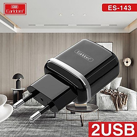 Mua Sạc Bộ Nhanh 2 Cổng Earldom ES-143 Kèm Dây Sạc Micro  Type- C Hàng Chính Hãng