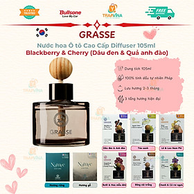 Nước hoa Ô tô Cao Cấp BullSone Grasse Diffuser 105ml - Hàng Chính Hãng - Đa dạng mùi hương 2025