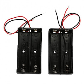 Bộ 2 Hộp Đế Đựng 2 Pin 18650