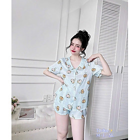 đồ bộ mặc nhà mẫu đùi lụa hàn