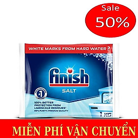 Muối Rửa Chén Bát Finish Salt - Bịch 1KG
