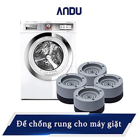 Đế Cao Su Chống Rung Máy Giặt Bộ 4 Chiếc Chống Rung Chống Ồn Hiệu Quả