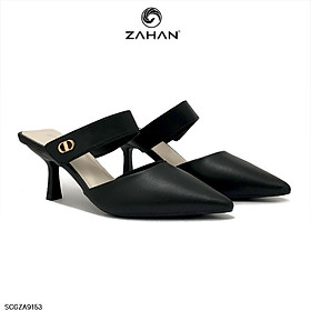 Sục cao gót, mũi nhọn, gót nhỏ, 6cm SCGZA9153