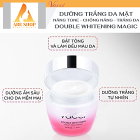 Kem Face Dưỡng Trắng Và Nâng Tông Da Mặt VACCI SPF50 PA++ - Làm Trắng - Chống Lão Hóa