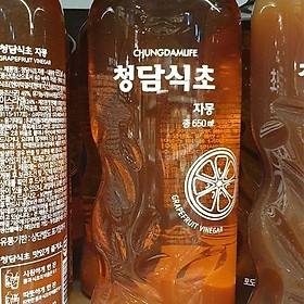 Cheongdam Life Grapefruit Vinegar 650ml