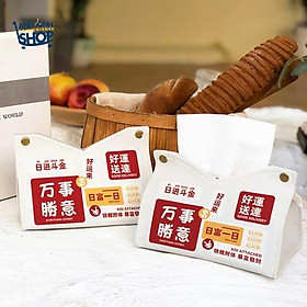 Mua Hộp Da Đựng Giấy Hoặc Đựng Đồ Cá Nhân Hình Vạn Sự  Như Ý