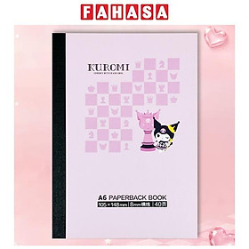 Sổ A6 Kuromi - Kẻ Ngang - 80 Trang - iiGEN YZ880617 - Mẫu 2