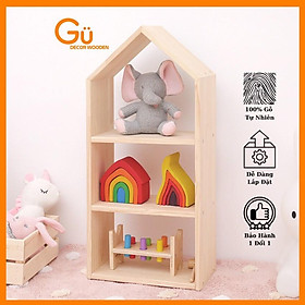 Mua Kệ gỗ  Kệ đồ chơi cho trẻ em  - Tủ cho bé chất liệu Gỗ Thông trang trí phòng học