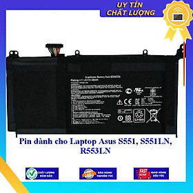 Pin dùng cho Laptop Asus S551 S551LN R553LN - Hàng Nhập Khẩu New Seal