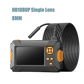 Camera nội soi công nghiệp cầm tay Màn hình 4.3'' HD1080P Ống kính đơn ba ống kính kép HD1920P Tự động lấy nét Kiểm tra ống Borescope Chiều dài cáp: 2m