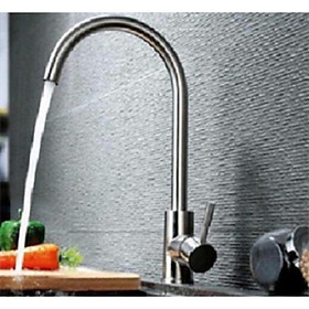 Mua Vòi rửa bát nóng lạnh inox 304 (Tặng 2 dây cấp tròn nóng lạnh)  vòi rửa chén nóng lạnh tăng áp