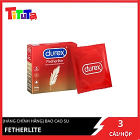 Bao cao su Durex Fetherlite Ultima Hộp 3 bao