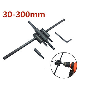 Khoét lỗ tròn 30-300mm trên gỗ, thạch cao, nhựa mica - Mui khoan khoet lo tron