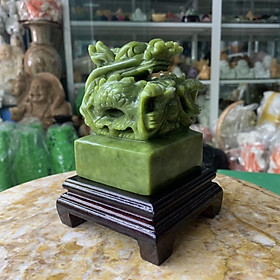 Mua Ấn Rồng Ngậm Ngọc Đá Ngọc Ấn Độ