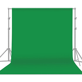 Hình ảnh Phông nền màn hình xanh chuyên nghiệp Studio Chụp ảnh Nền có thể giặt được Polyester-cotton bền 3 * 6m / 10 * 19,7ft  chính hãng