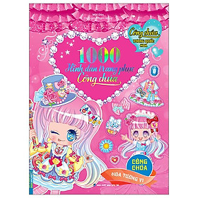 1000 Hình Dán Trang Phục Công Chúa - Công Chúa Hoa Tường Vi (Tái Bản 2023)