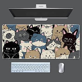Mua Miếng Lót Chuột MousePad Trải Bàn Hội Mèo Bé Shin Ngựa Phi Đại Song Ngư Size Lớn_ Hàng Chính Hãng
