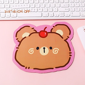Mua Miếng Lót Chuột Kai Hình Chú Gấu Nâu Dễ Thương Chống Trượt_ Hàng Chính Hãng
