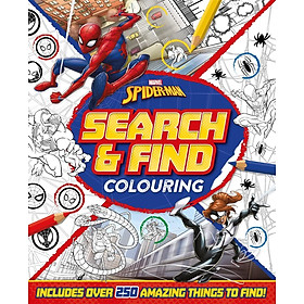 Marvel Spider-Man: Search & Find Colouring