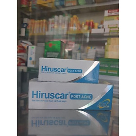 Gel Hiruscar Post Acne - Mờ sẹo mụn và thâm mụn