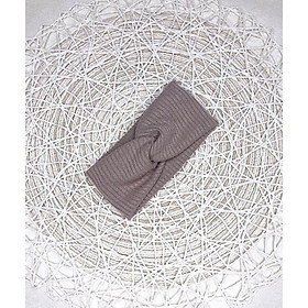 Turban chéo Hàn chât cotton gân xịn xò cho bé