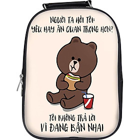 Balo Unisex In Hình Người Ta Hỏi Tôi - BLFU421