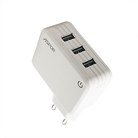 Mua Cốc sạc 20W 3 cổng USB Có đèn Led báo điện  A831 - Hàng chính hãng