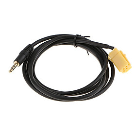 3.5MM AUX Audio Cable Cord Input Adapter 1.5M For  Grande